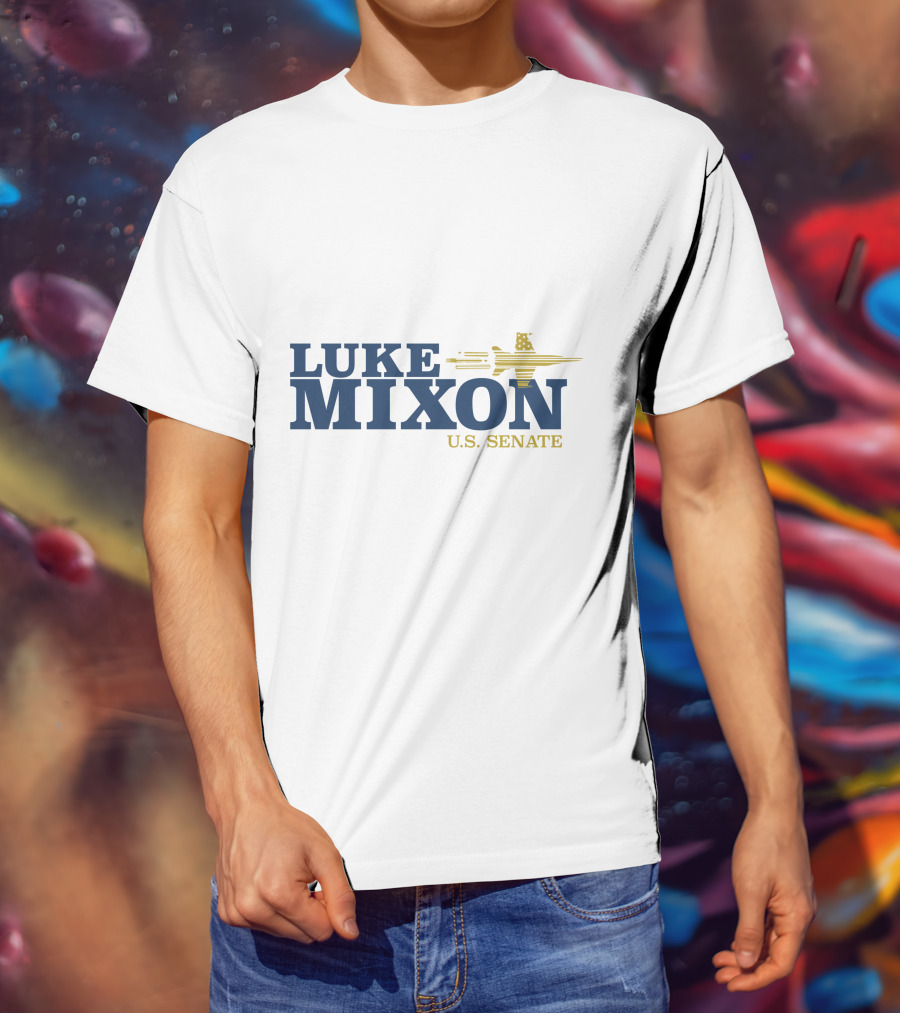 Luke Mixon U.S. Senate Campaign Airplane T-Shirt