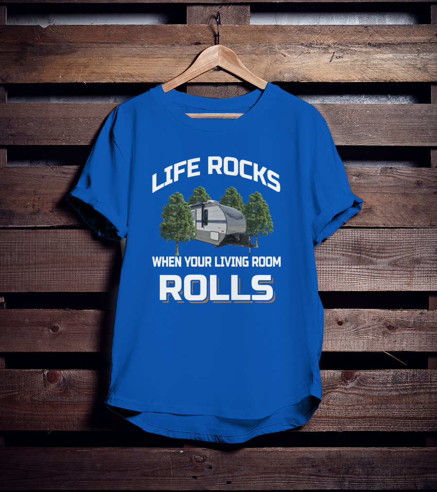 Life Rocks When Your Living Room Rolls Gulf Stream Ameri Lite T-Shirt