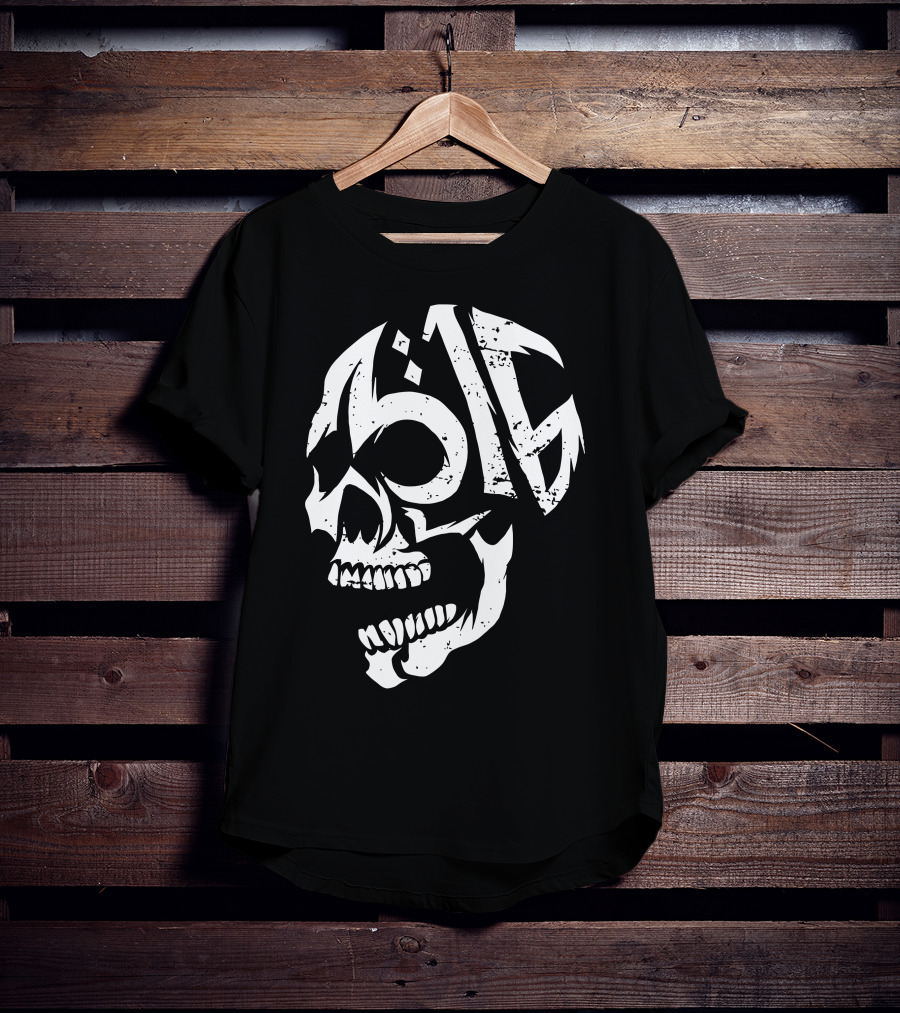 316 Steve Austin Skull Merch T-Shirt