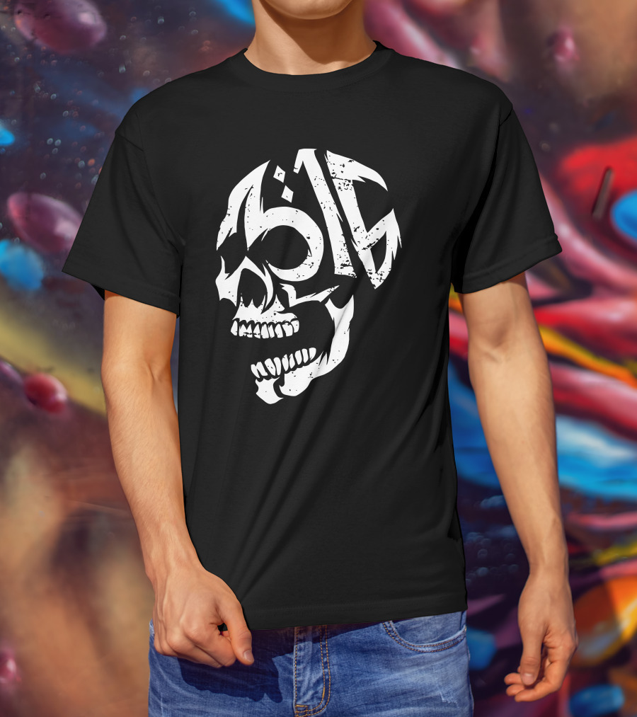 316 Steve Austin Skull Merch T-Shirt