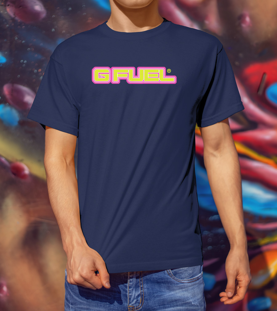 G Fuel Neon Logo Energy Formula T-Shirt