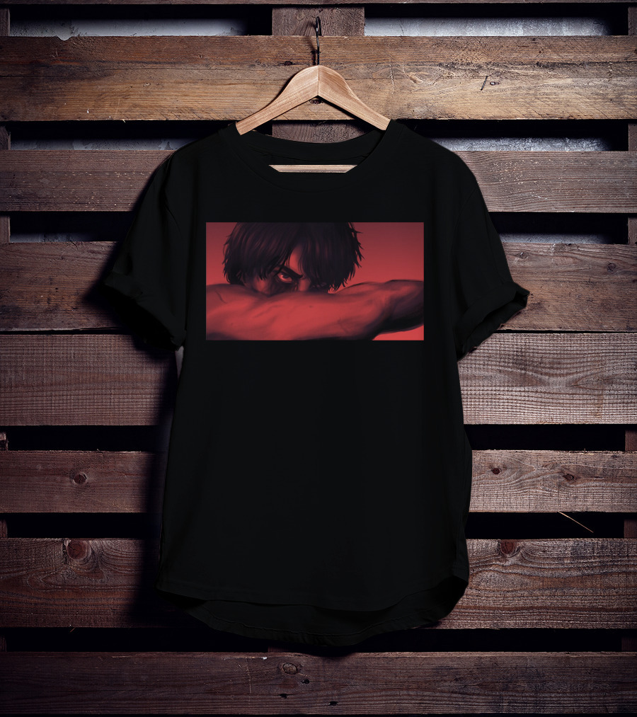 Fallen Vengeance Mysterious Intense Red Glare T-Shirt