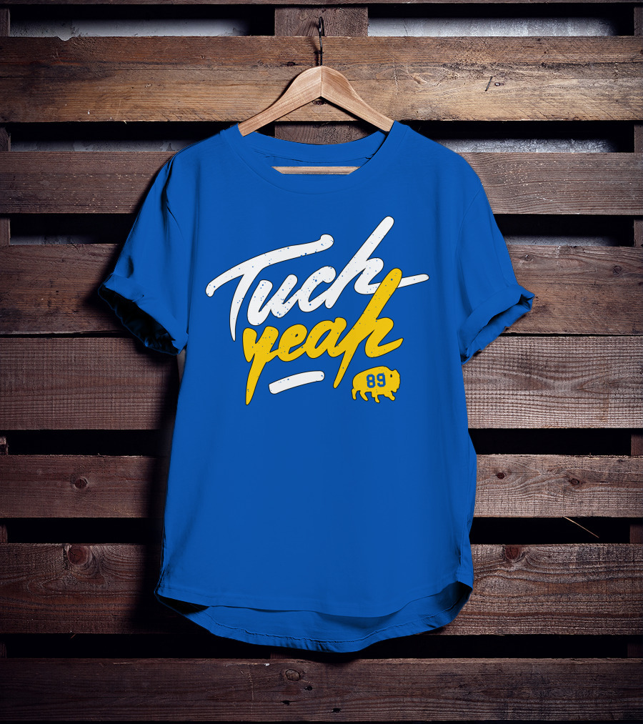 Tuch Yeah 89 Buffalo Blue And Gold T-Shirt