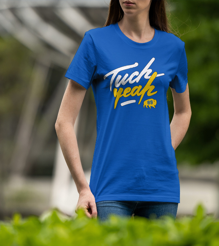 Tuch Yeah 89 Buffalo Blue And Gold T-Shirt