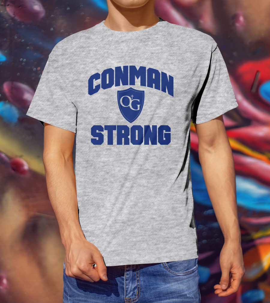 CONMAN OG STRONG Shield Emblem T-Shirt