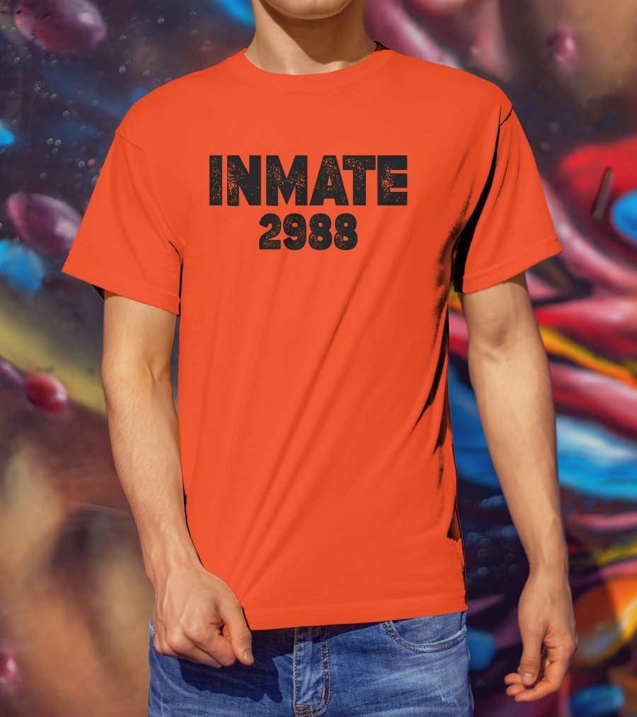 Inmate 2988 Boogie2988 Prison Number T-Shirt