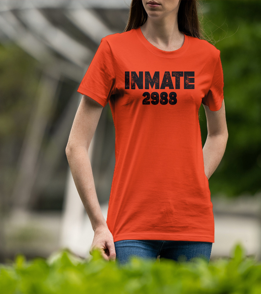 Inmate 2988 Boogie2988 Prison Number T-Shirt