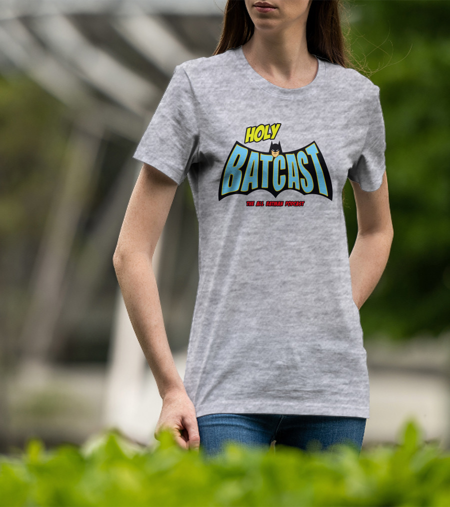 Holy Batcast The All Batman Podcast Classic Bat Emblem T-Shirt