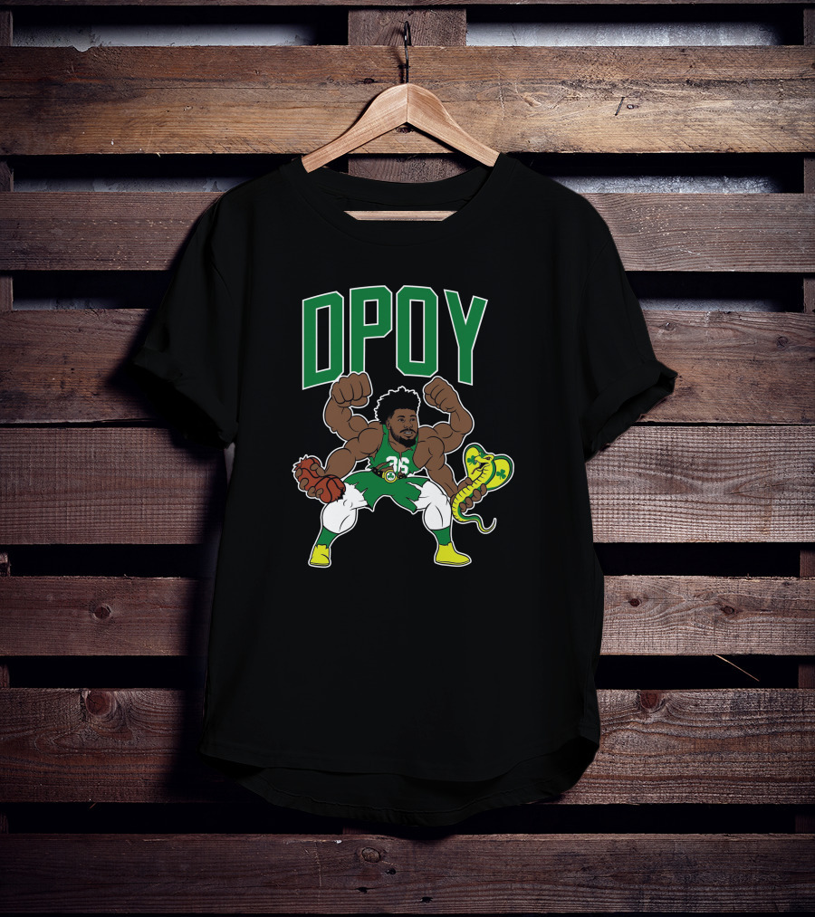 Nick Trig DPOY 35 Boston Celtics Defensive Player Of The Year T-Shirt