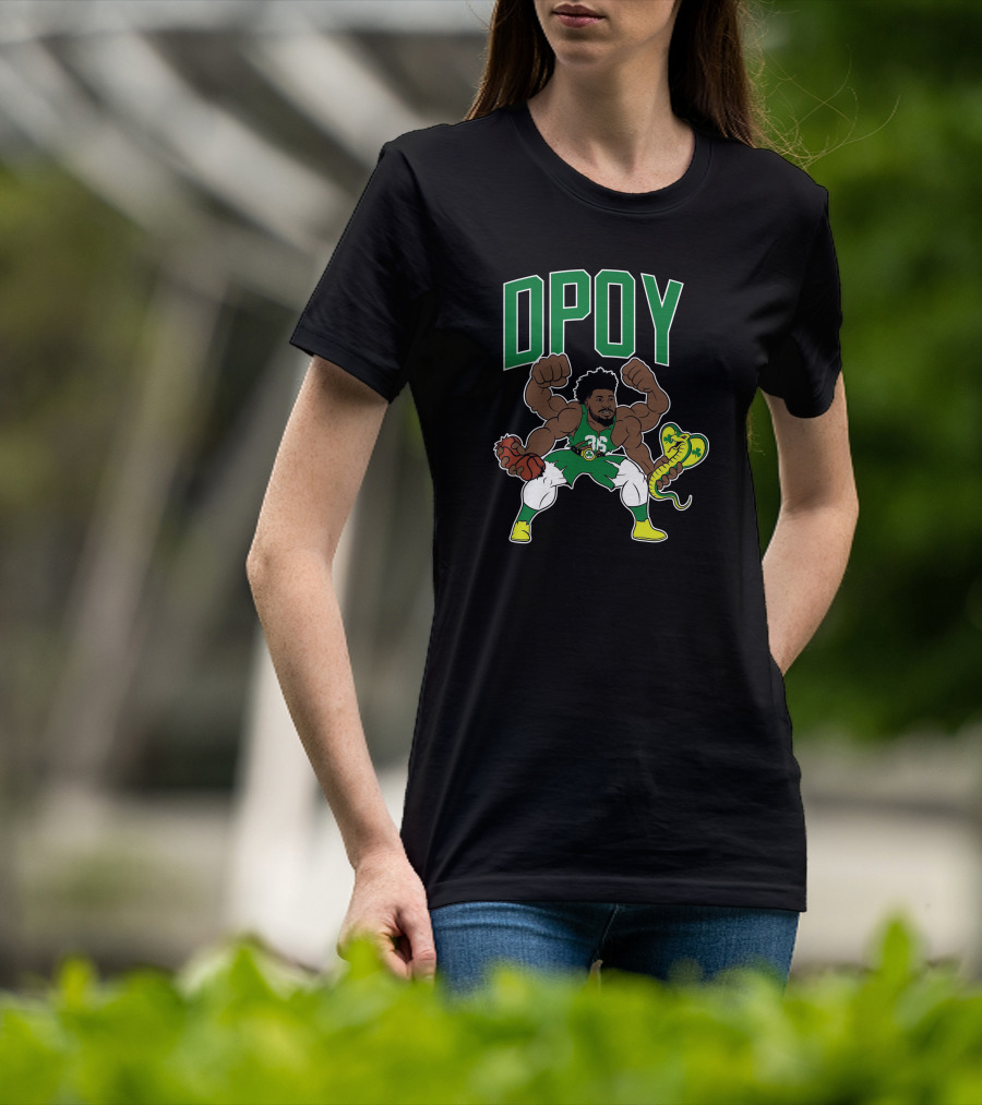 Nick Trig DPOY 35 Boston Celtics Defensive Player Of The Year T-Shirt