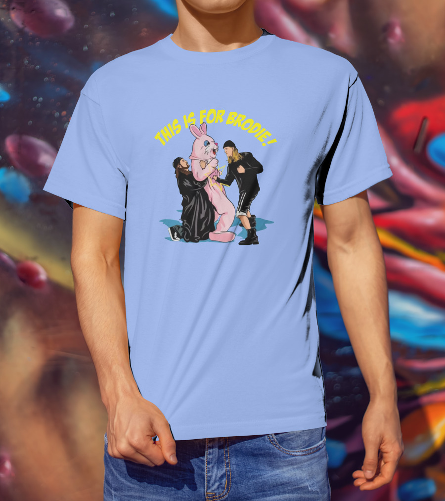 This Is For Brodie Bunny Battle T-Shirt