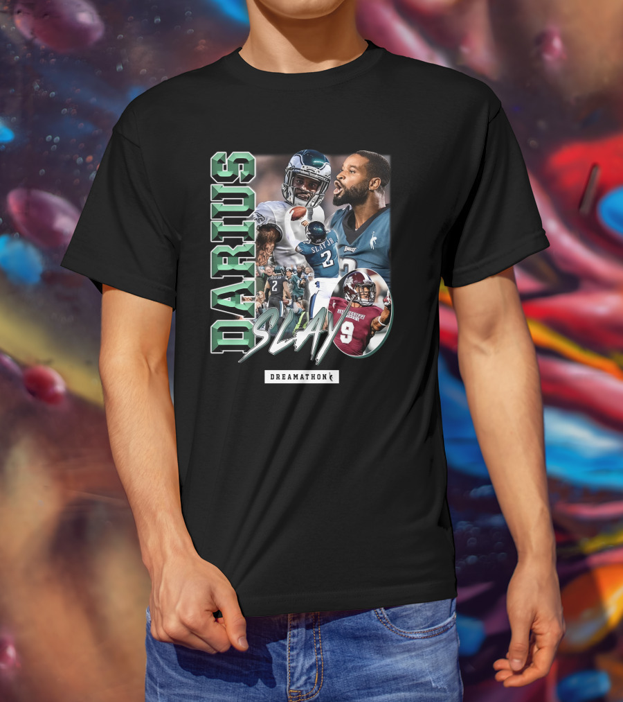 Darius Slay Dreamathon Featuring Devonta Smith T-Shirt
