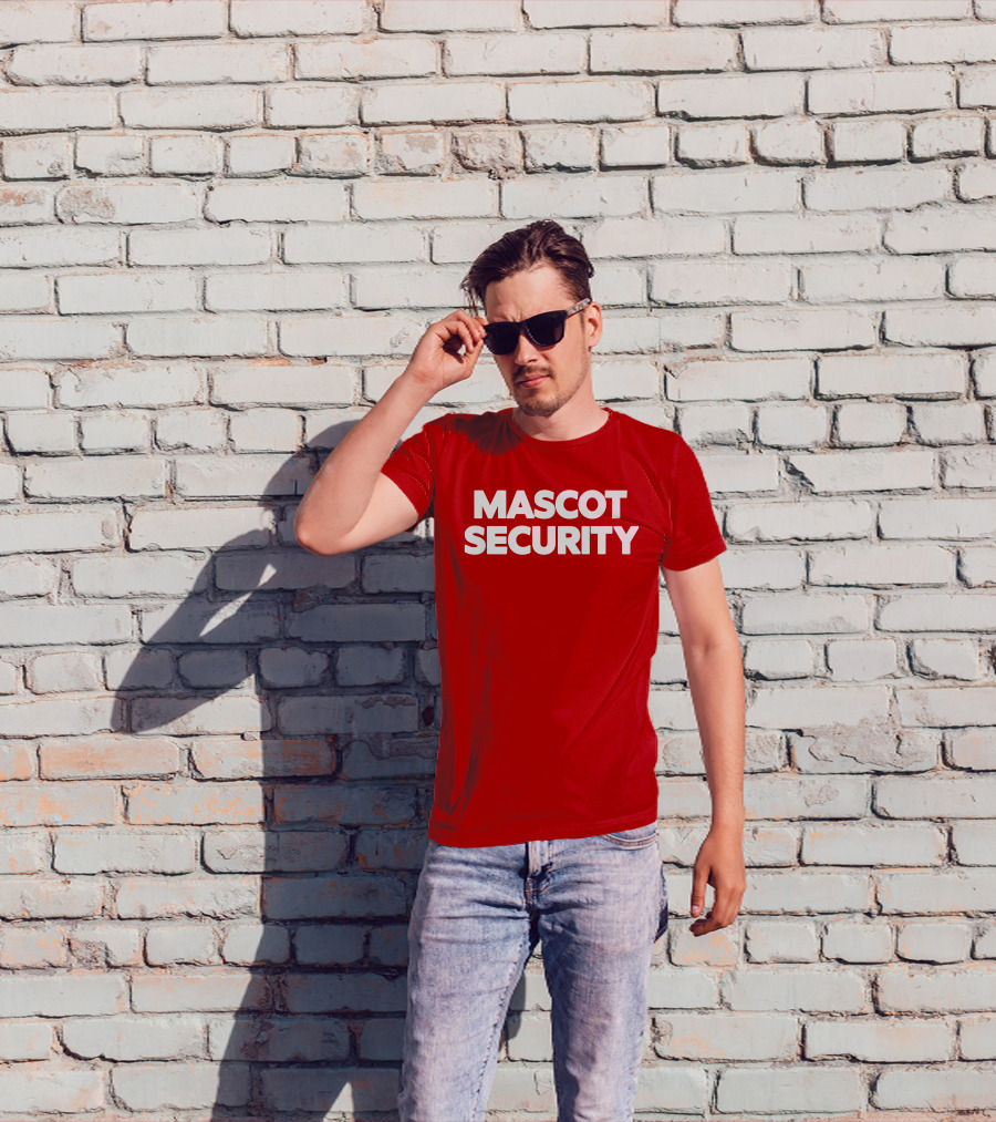 Mascot Security Team Uniform T-Shirt