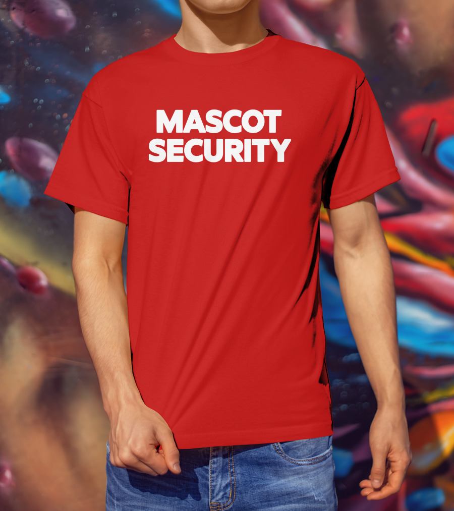 Mascot Security Team Uniform T-Shirt