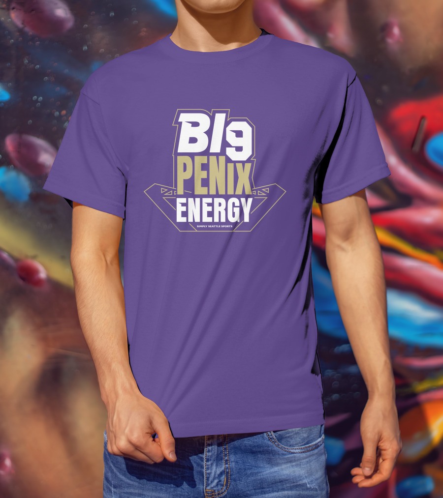 Big Penix Energy Simply Seattle Sports T-Shirt