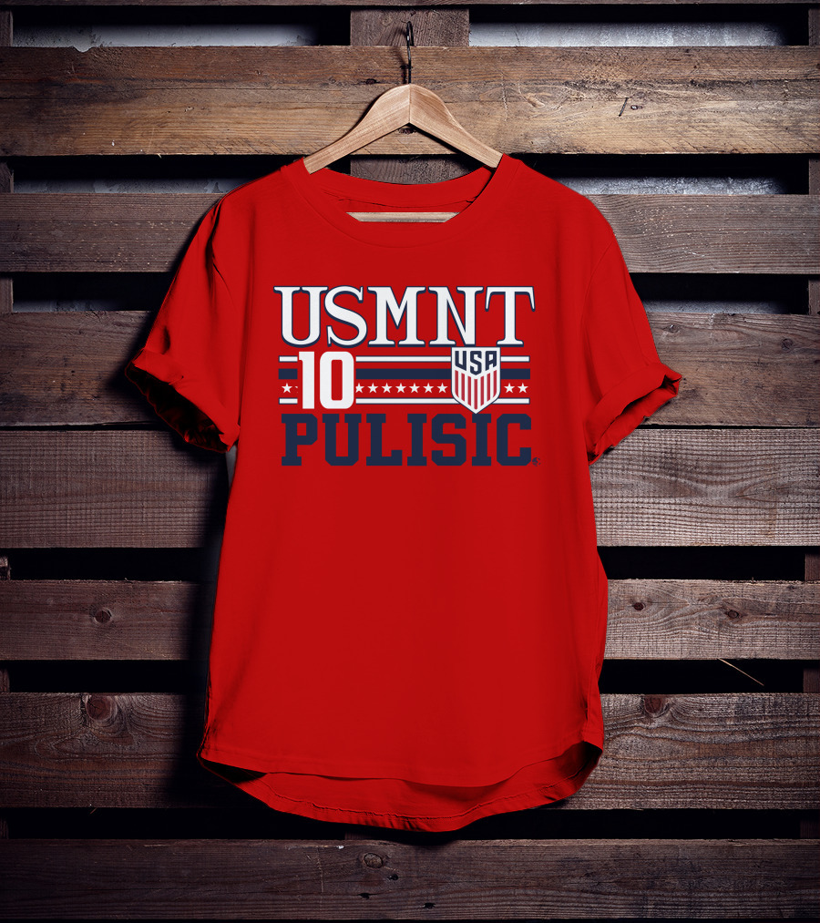 USMNT Pulisic 10 USA Soccer Stars T-Shirt