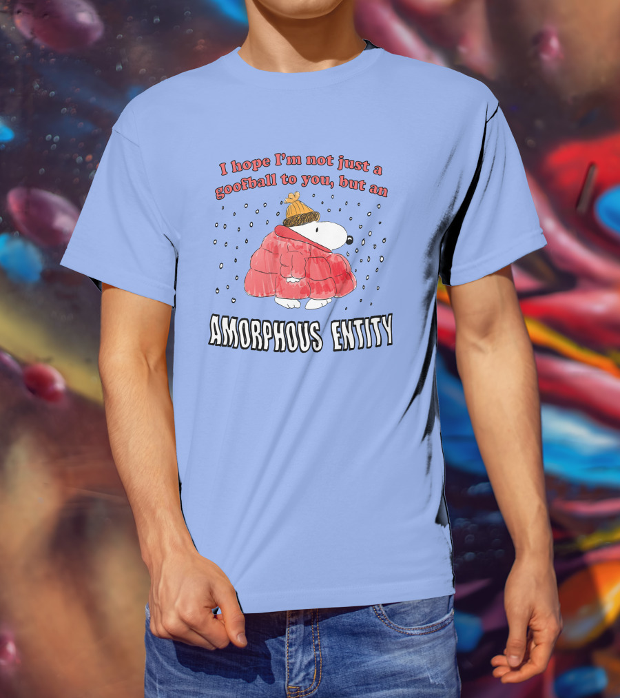I Hope I'm Not Just A Goofball To You But An Amorphous Entity In Winter Wear T-Shirt