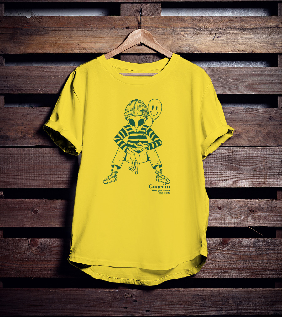 Guardin Alien Make Your Dreams Your Reality T-Shirt