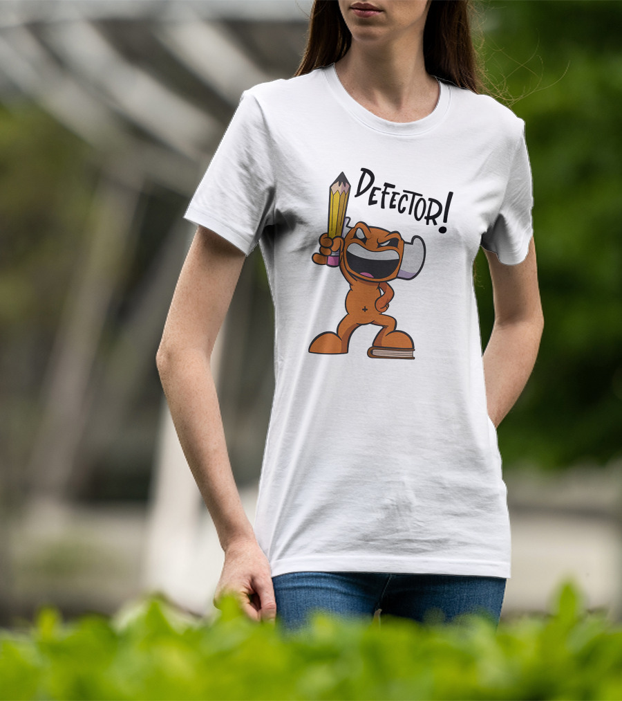 Defector El Toro Merch Character With Pencil T-Shirt