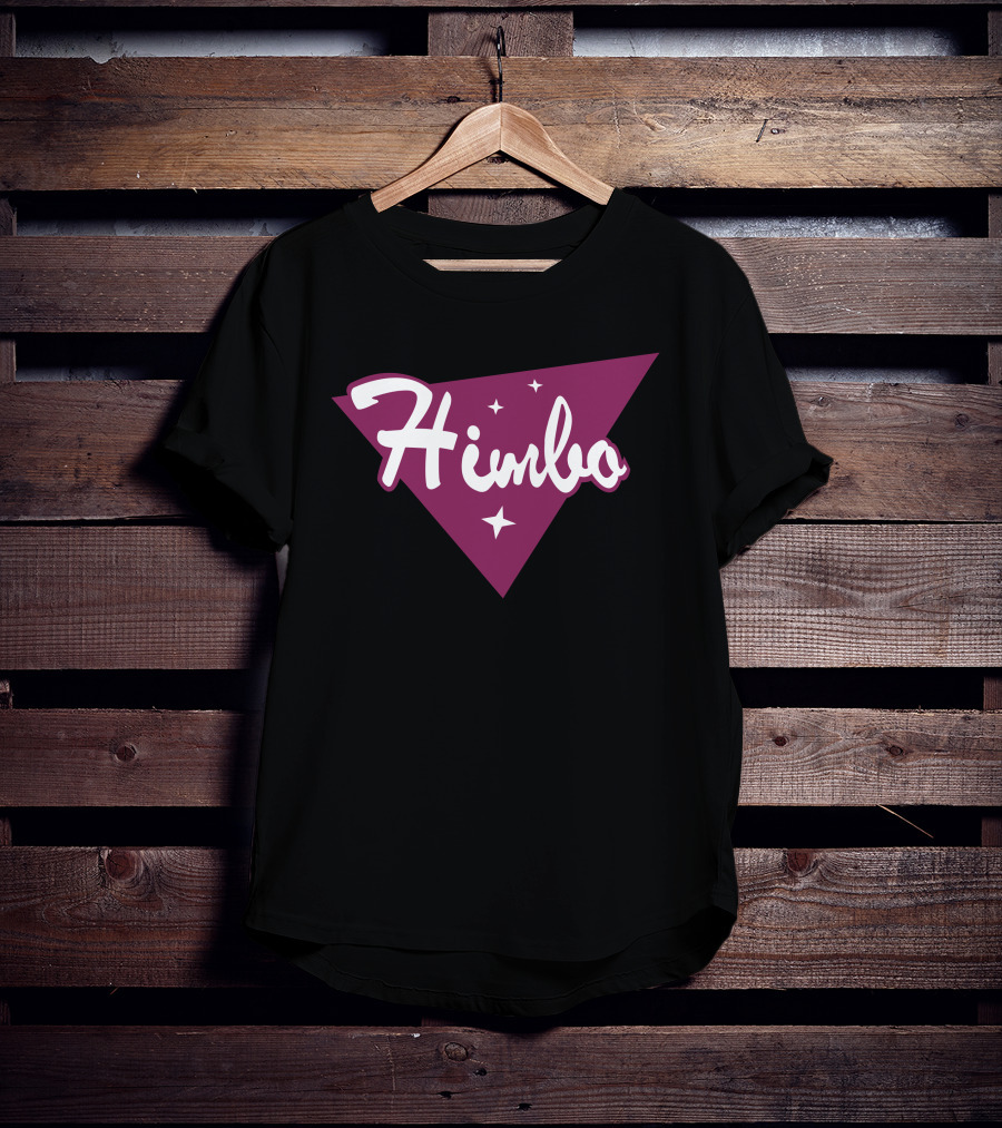Himbo Triangle Starry Design M J Says Things T-Shirt