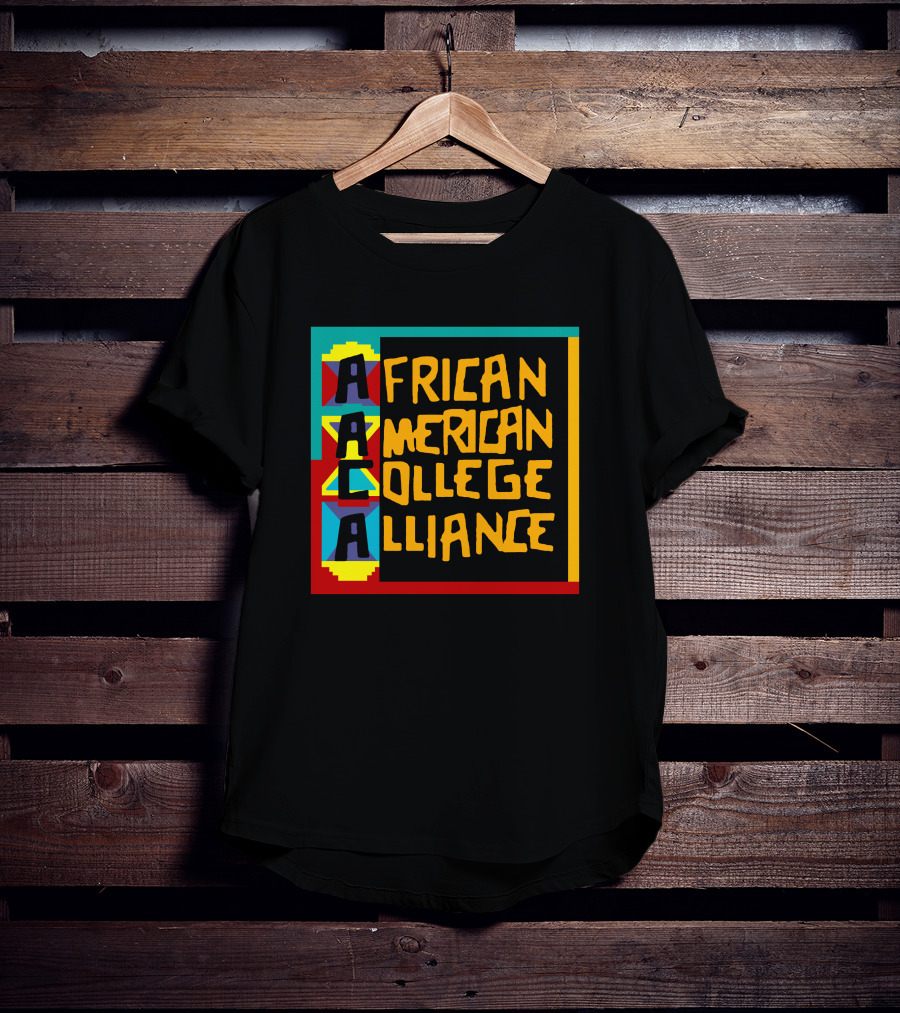 African American College Alliance AACA Matthew A Cherry Clothing Shop T-Shirt