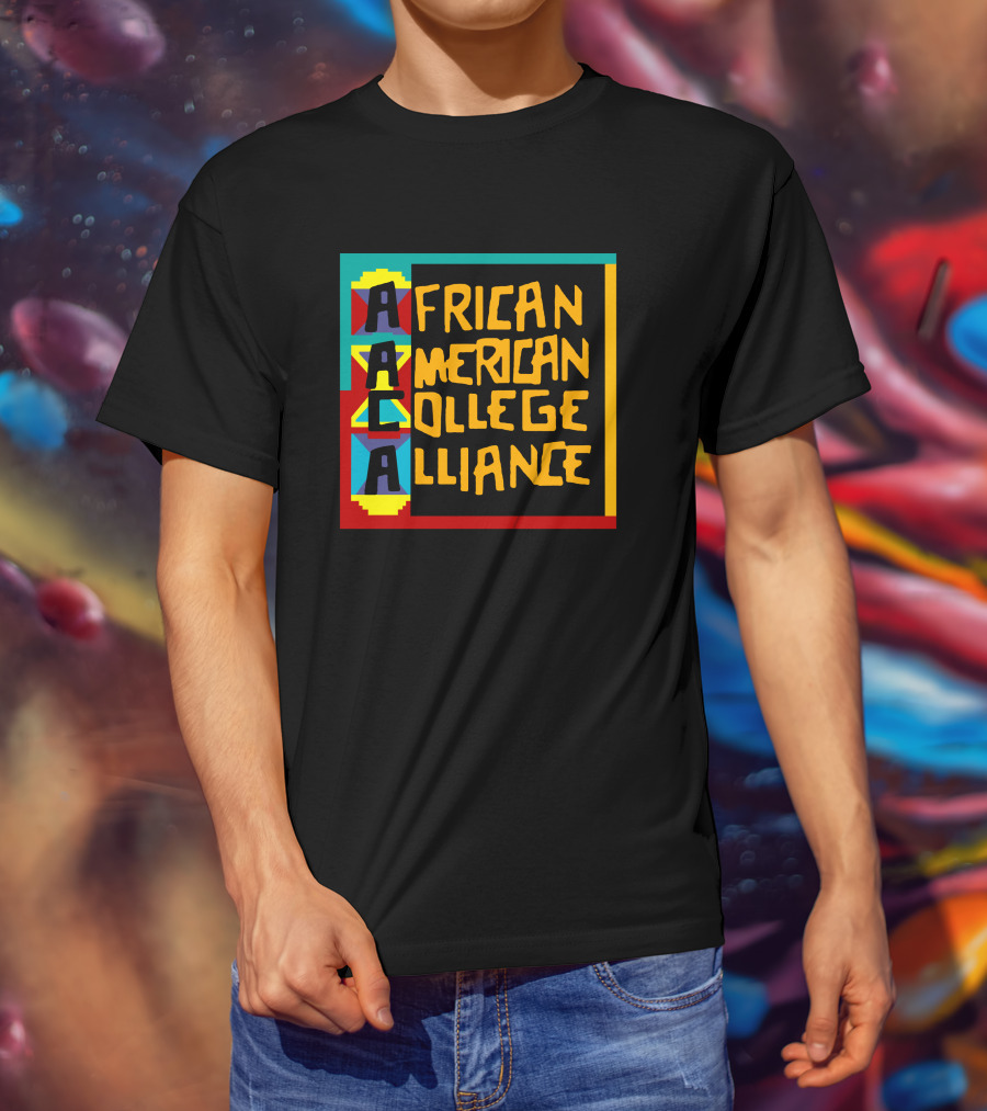 African American College Alliance AACA Matthew A Cherry Clothing Shop T-Shirt
