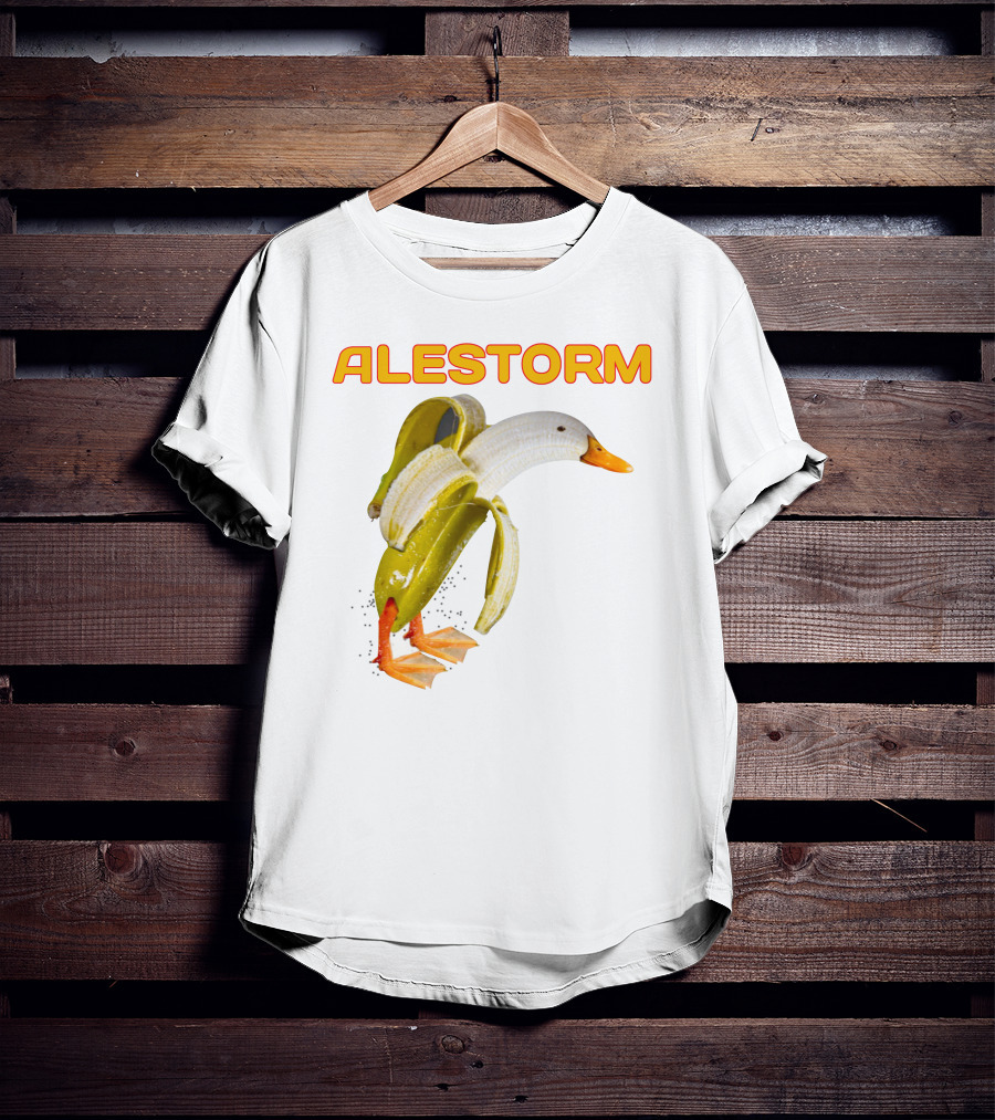 Alestorm Banana Duck Why You Should Have A Duck T-Shirt