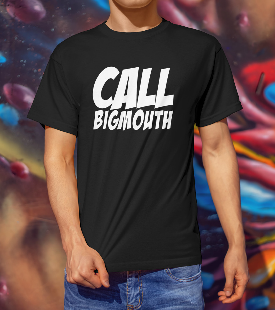 Kevin Holland Big Mouth Call MMAoverload Shop T-Shirt