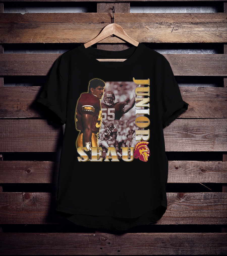 Junior Seau USC Trojans 55 Football Legend T-Shirt