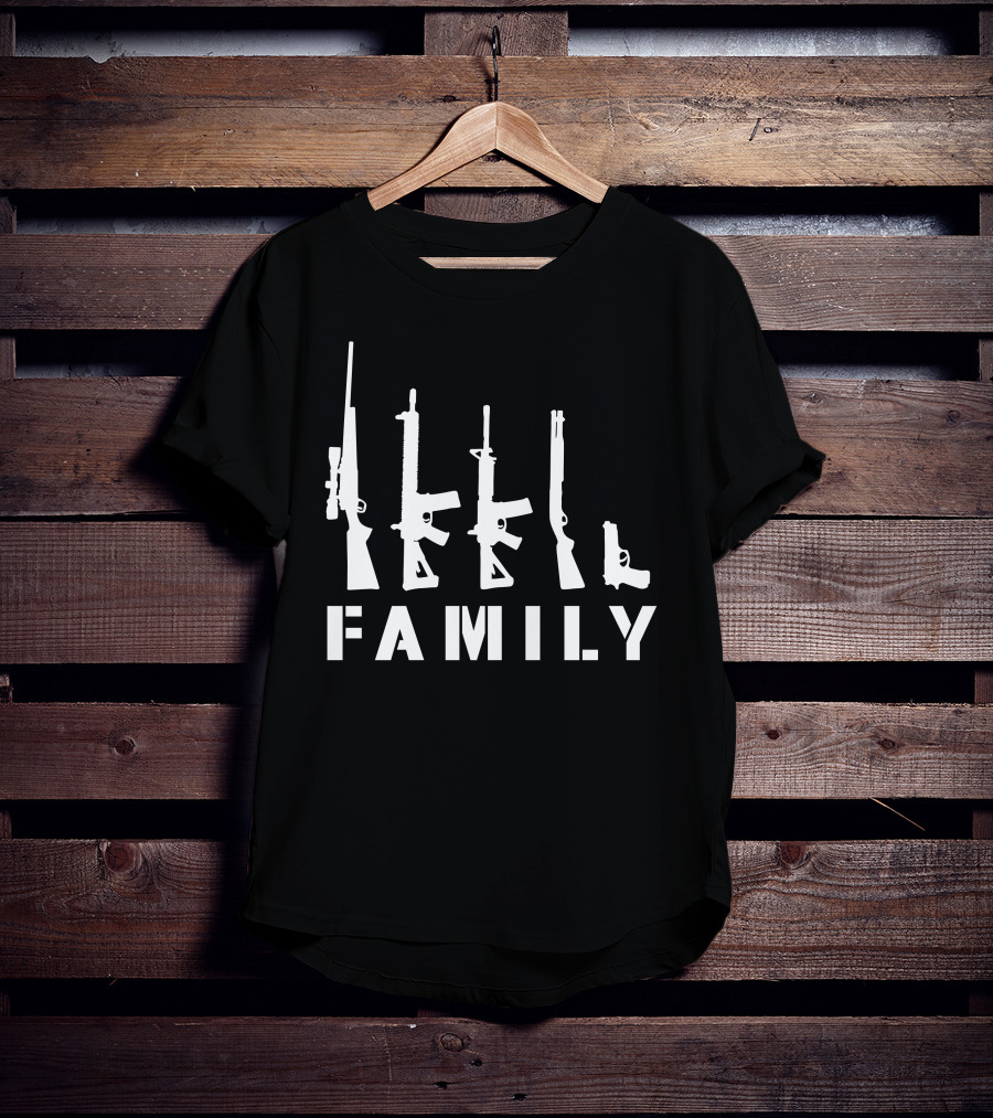 FAMILY Gun Silhouettes Collection T-Shirt