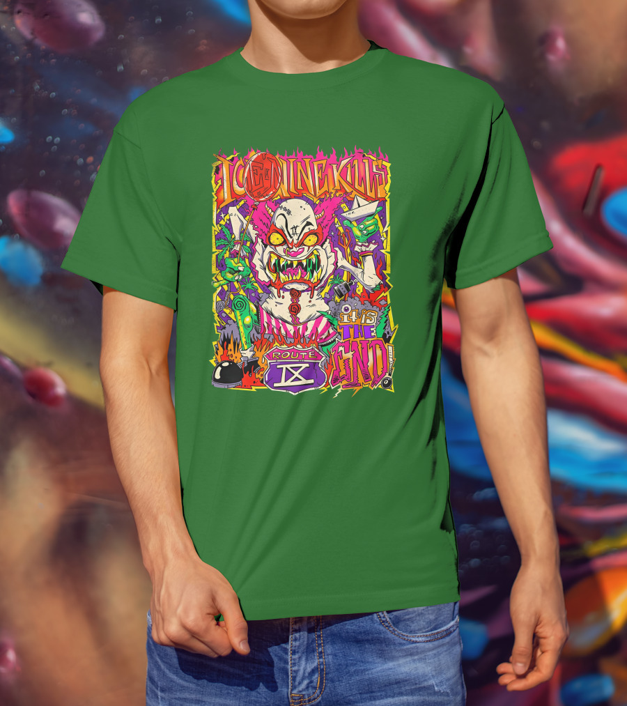 Ice Nine Kills Zombie Clown Route IX It’s The End T-Shirt