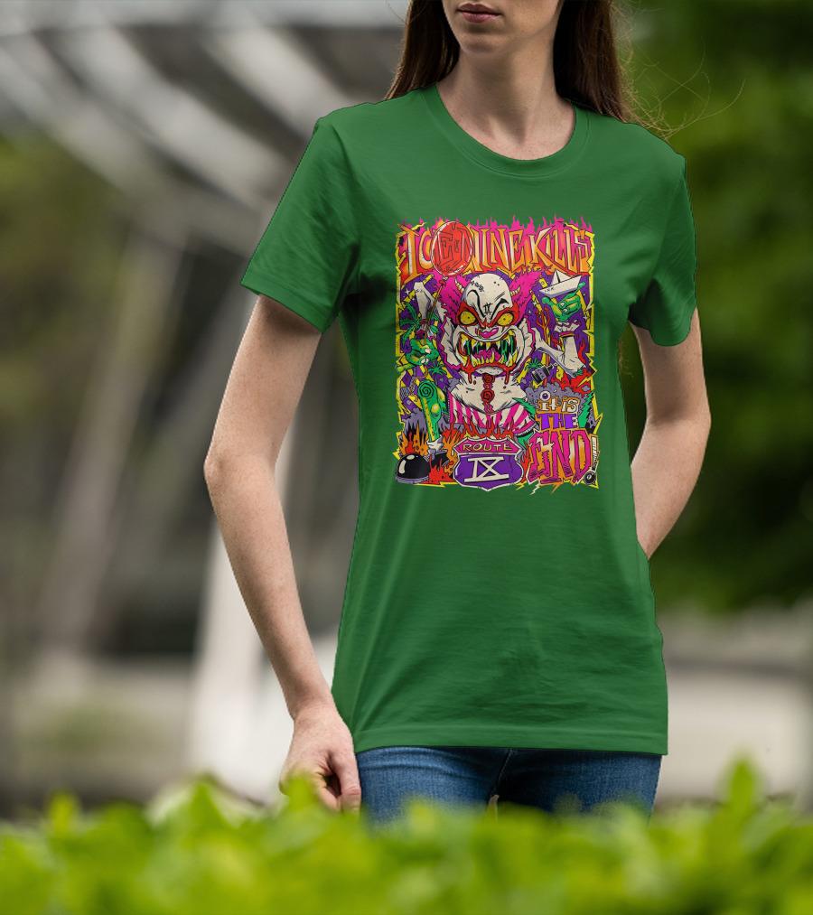 Ice Nine Kills Zombie Clown Route IX It’s The End T-Shirt