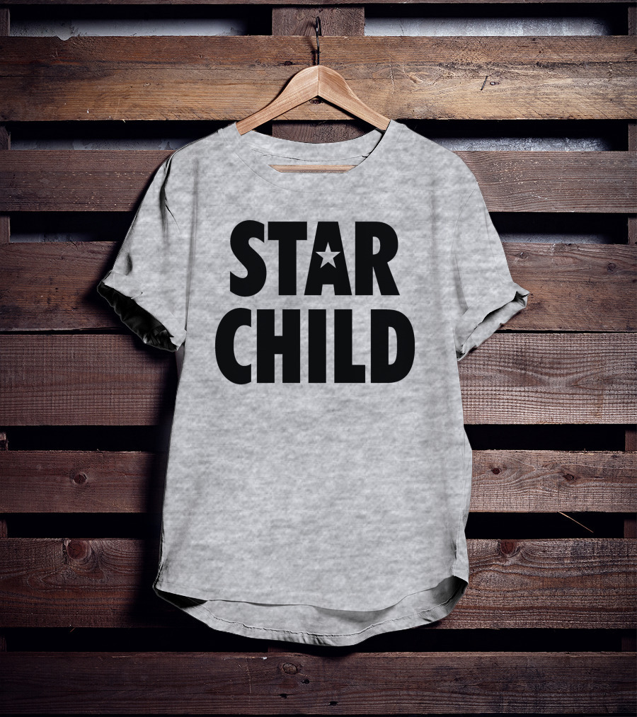 STAR CHILD Star In Letter A T-Shirt