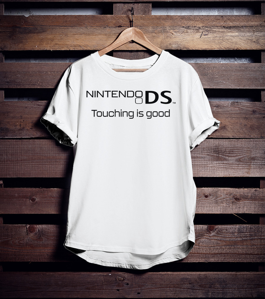 Nintendo DS Touching Is Good T-Shirt