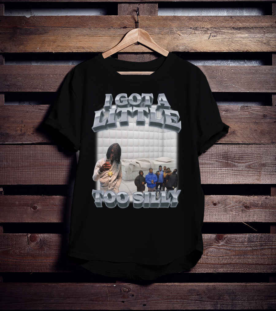 I Got A Little Too Silly Padded Room Selfie Group Posing T-Shirt
