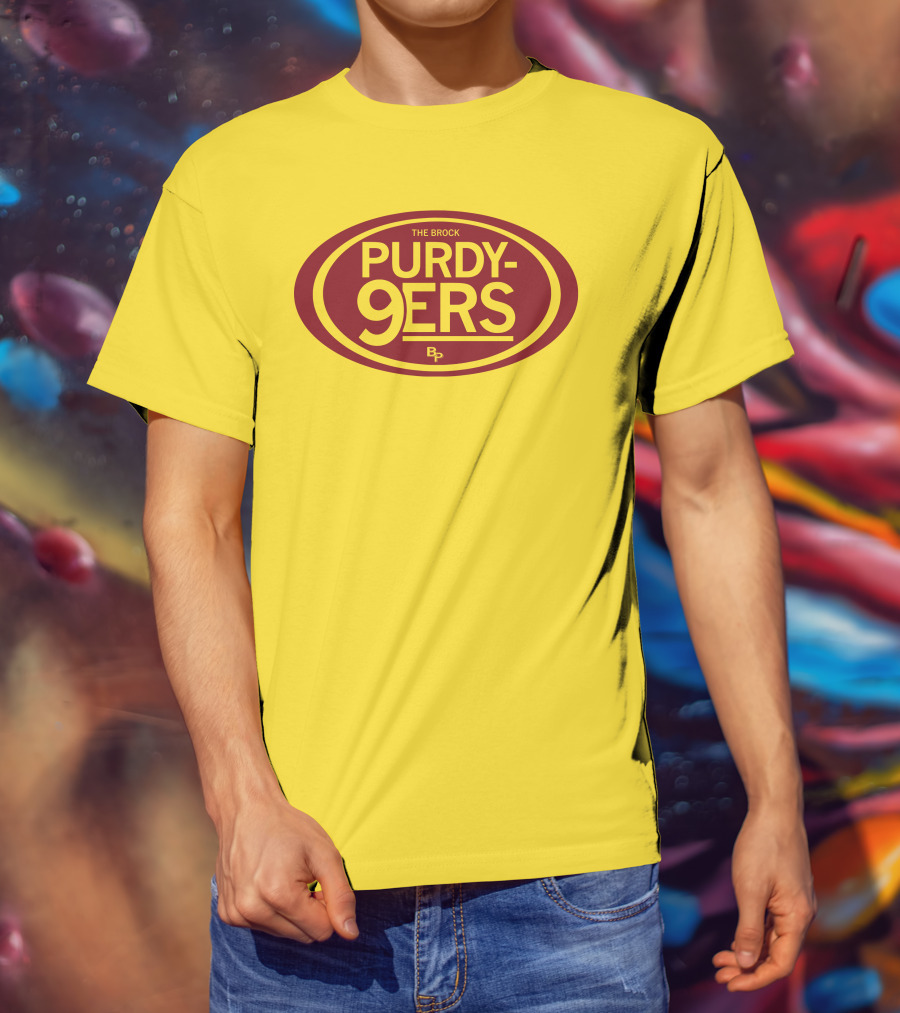 The Brock Purdy-9Ers BP Logo Oval T-Shirt