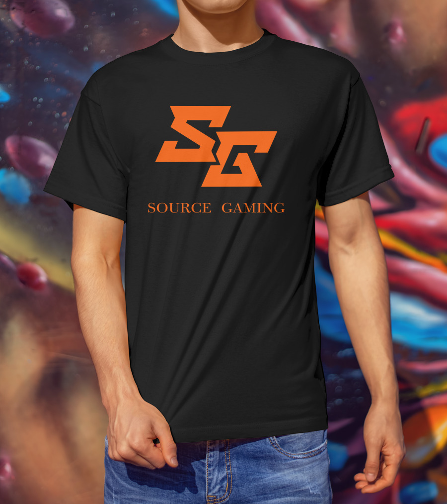SG Source Gaming Bold Orange T-Shirt
