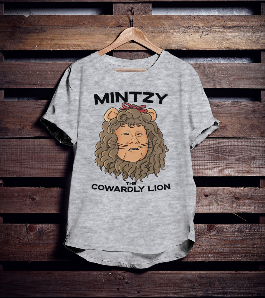 MINTZY The Cowardly Lion T-Shirt