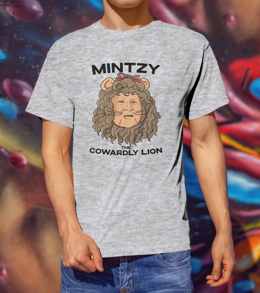 MINTZY The Cowardly Lion T-Shirt