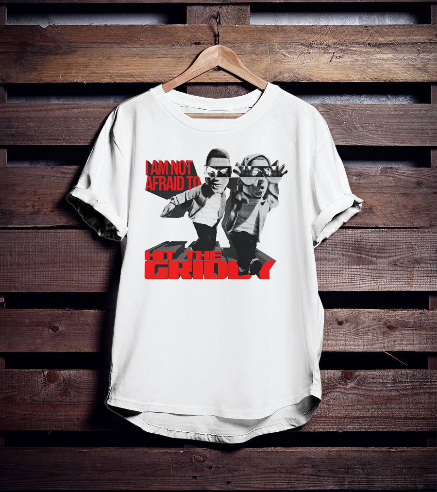I Am Not Afraid To Hit The Griddy With Retro Dance Figures T-Shirt