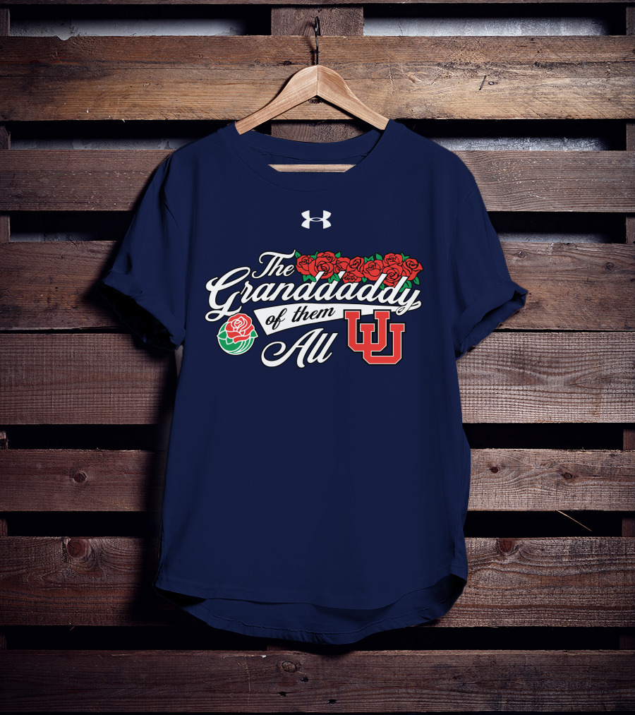 The Granddaddy Of Them All Utah Football Roses UW T-Shirt