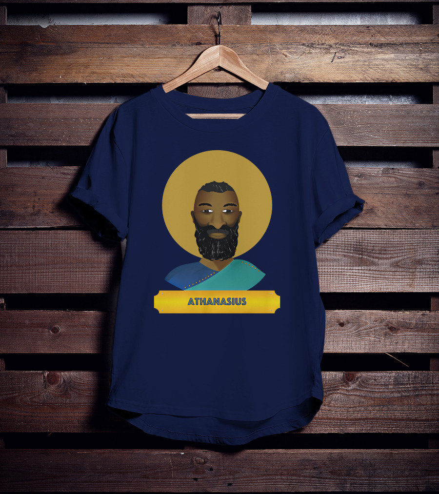 Athanasius Portrait Icon With Heritage Significance T-Shirt
