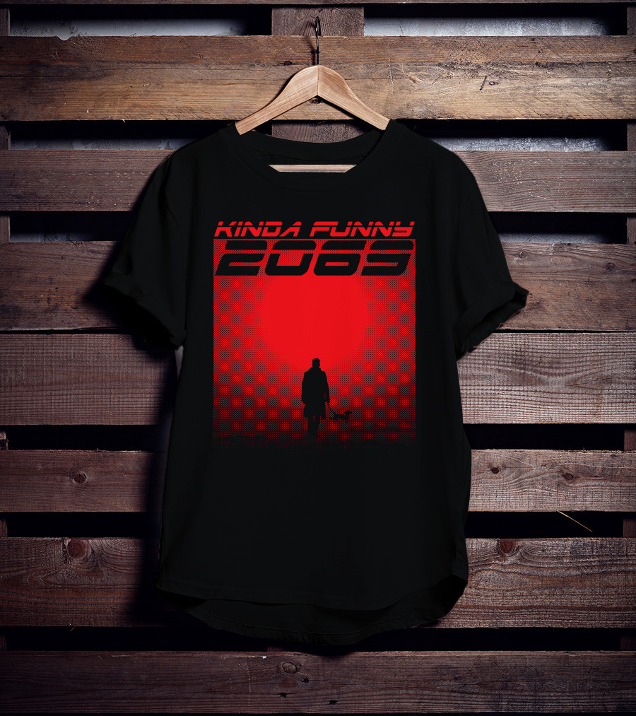 Kinda Funny 2065 Video Game Culture Film Television Comics T-Shirt