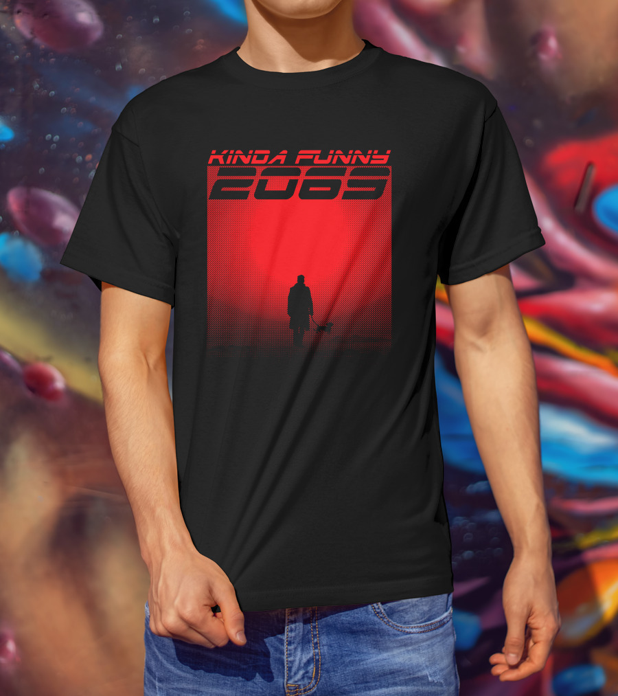 Kinda Funny 2065 Video Game Culture Film Television Comics T-Shirt