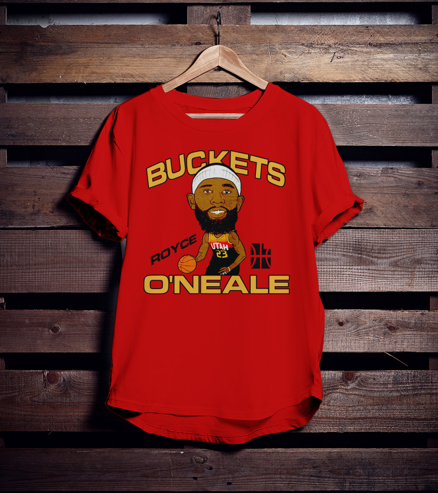 Buckets Royce O’neale Utah Basketball T-Shirt