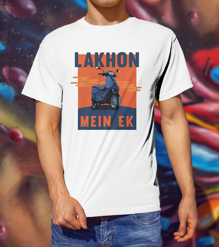 Lakhon Mein Ek Ola Electric Scooter T-Shirt