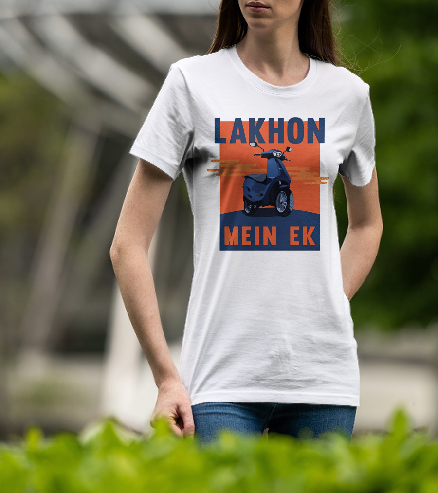 Lakhon Mein Ek Ola Electric Scooter T-Shirt