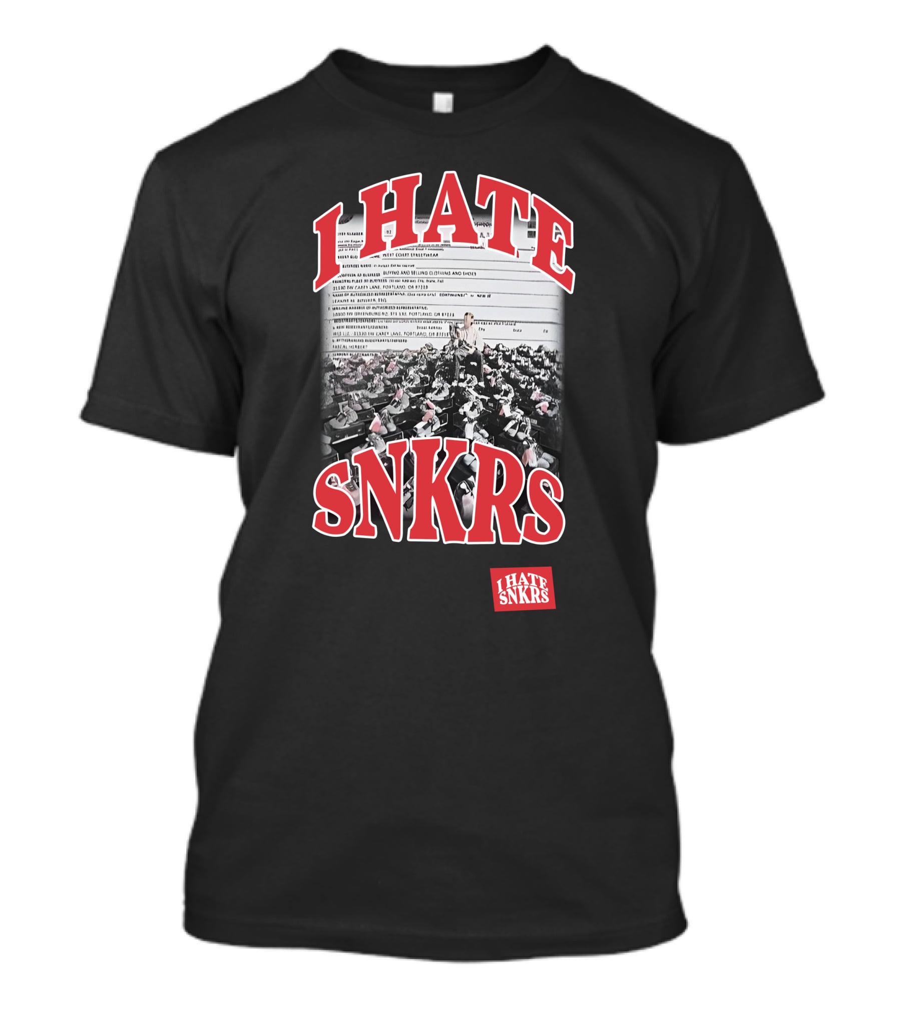 Seattle Seahawks Joe Mama I Hate Snkrs Shopping Chaos T-Shirt
