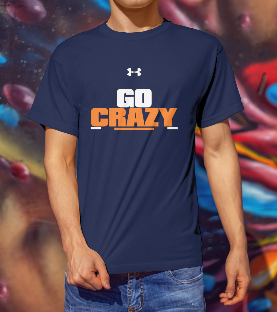 Cadillac Williams Wearing Under Armour Go Crazy T-Shirt