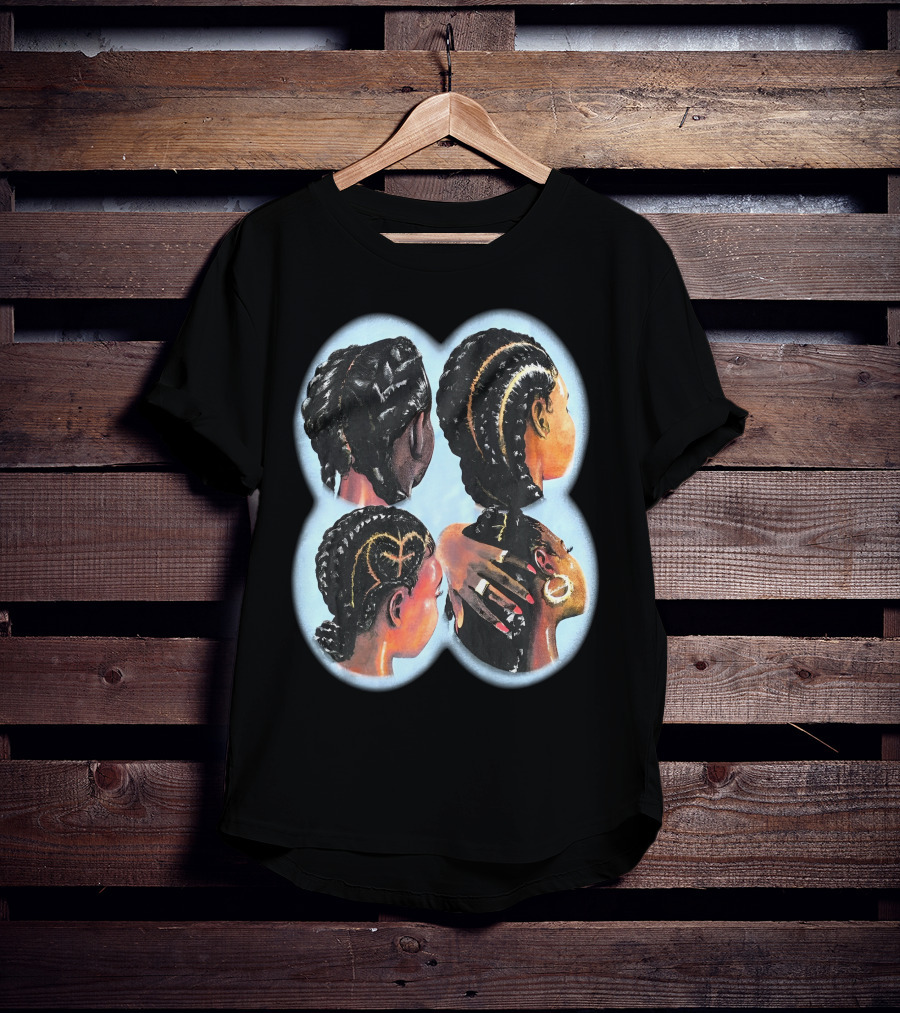 Outlander Jacob Rochester Goddess Braided Hairstyles T-Shirt